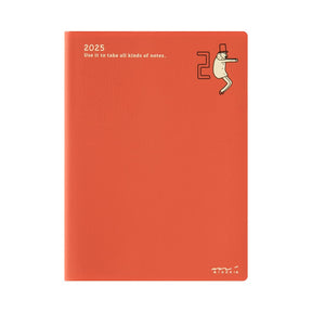 Midori 2025 Pocket Diary (A6) - Monthly Ojisan