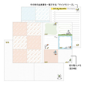 Midori 2025 Pocket Diary (A6) - Monthly Ojisan