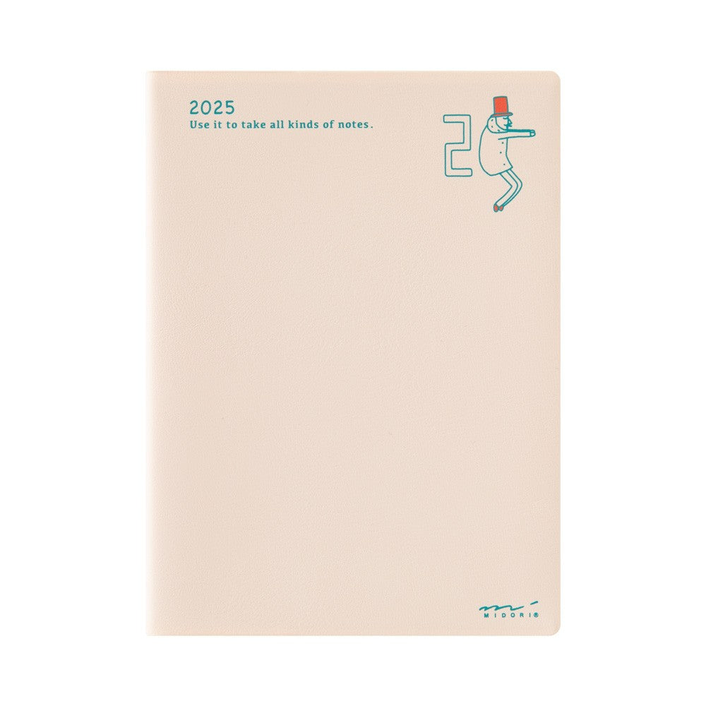 Midori 2025 Pocket Diary (A6) - Weekly Ojisan