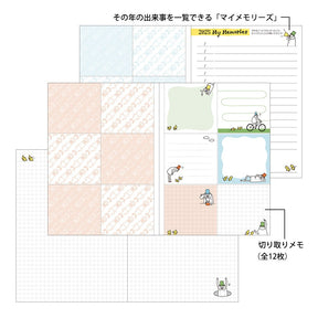 Midori 2025 Pocket Diary (A6) - Weekly Ojisan