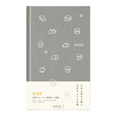 Midori 2025 Diary Book (B6)- Dog