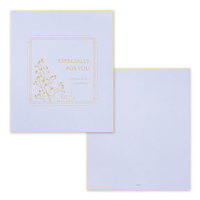 Midori - Color Shikishi - Gypsophila Pattern Sticker and Envelope Set