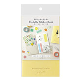 Midori Sticker Book With Pocket