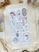 Leelajournals Mushroom Frames Sticker Sheet