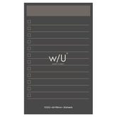 Nakabayashi W/U Slim Sticky Notebook with Built in To Do List