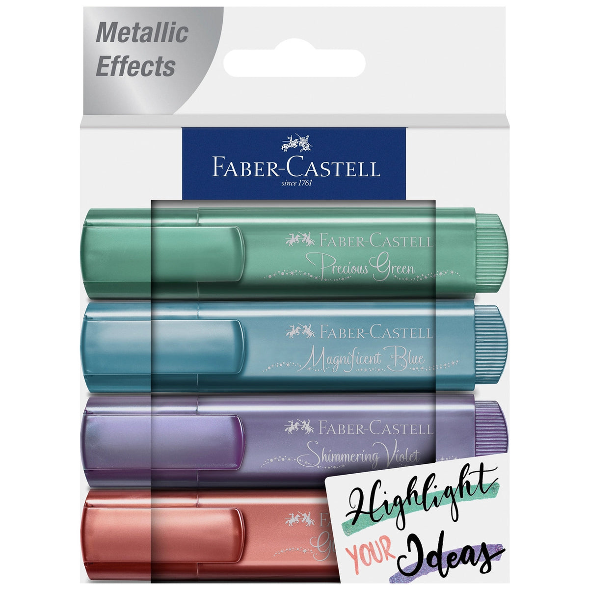 Faber Castell Highlighter Set Metallic Set A