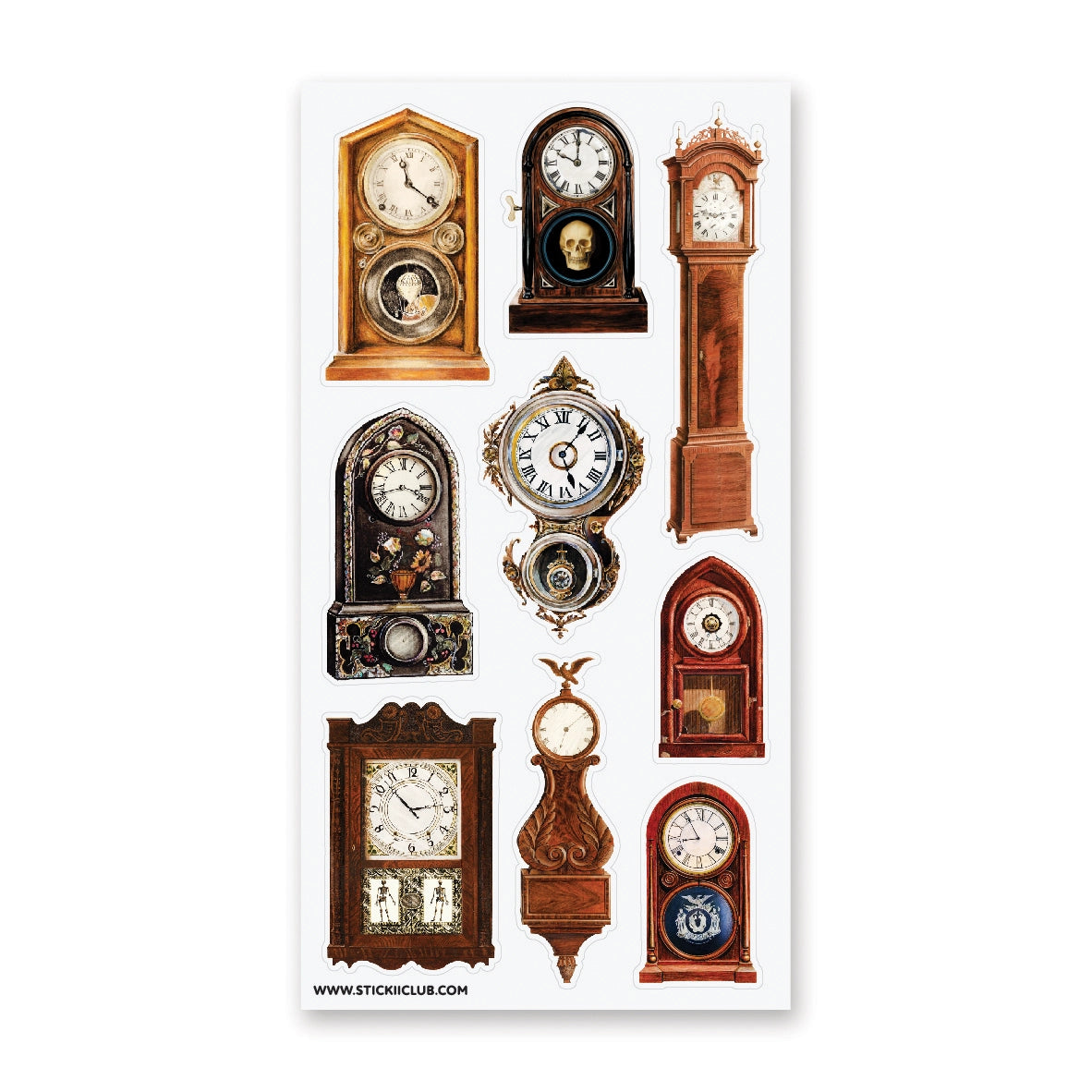 STICKII Sticker Sheet - Tick Tock