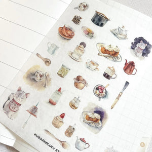 Kuboandlucy Stationery Co. - Japan Things Washi Sticker Sheet