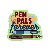 Girls Printing House - Vinyl Sticker - Pen Pals Forever