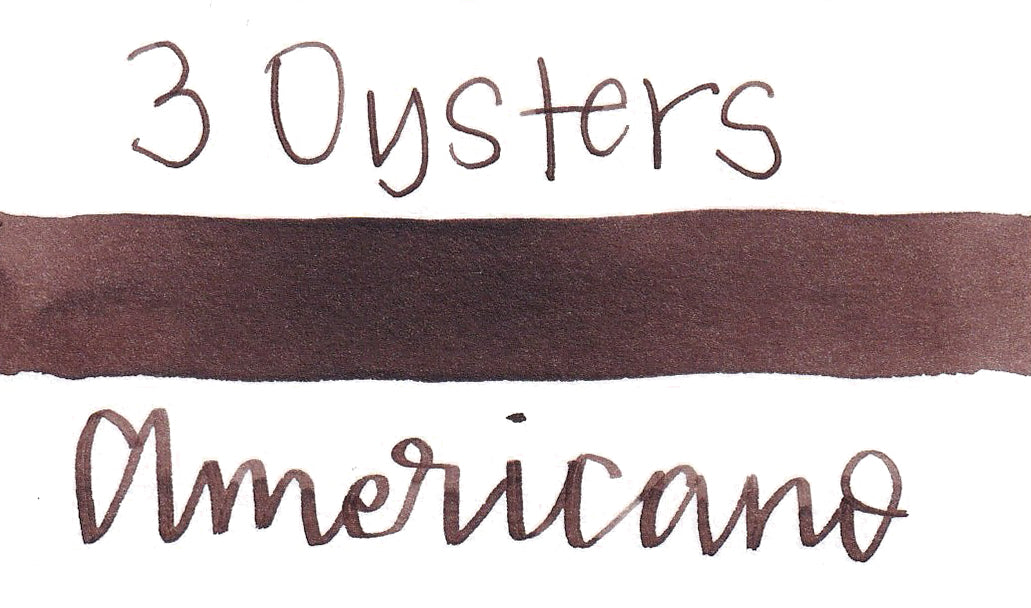 3 Oysters Ink - Delicious Americano