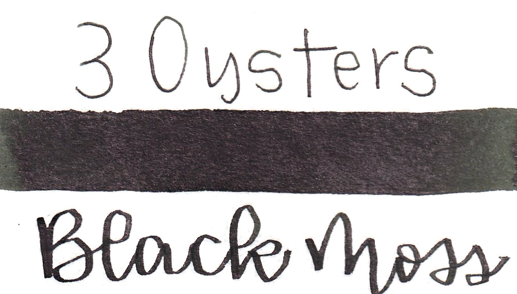 3 Oysters Ink - Delicious Black Moss