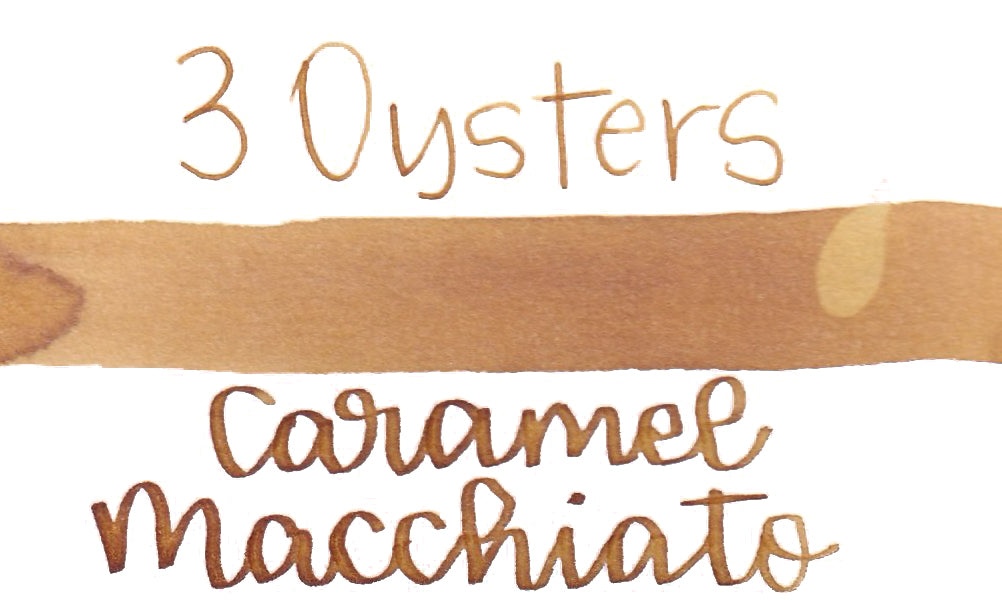 3 Oysters Ink - Delicious Caramel Macchiato
