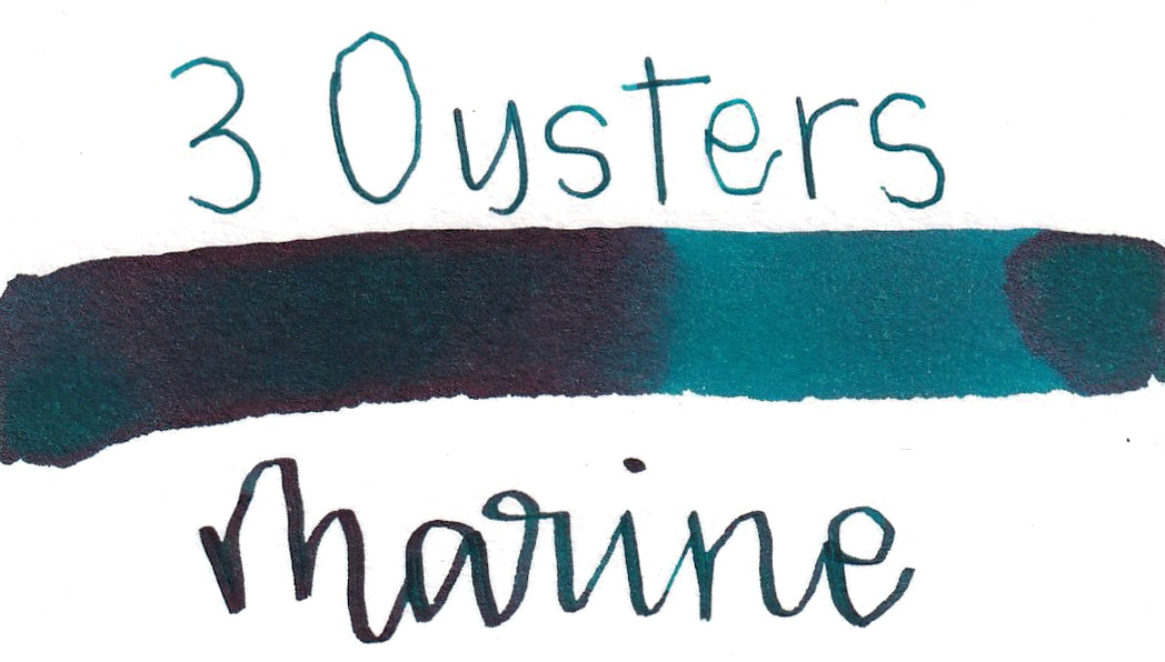 3Oysters Ink - Special Edition Marine Green