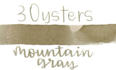 3 Oysters Ink - Hunters - Mountain Gray