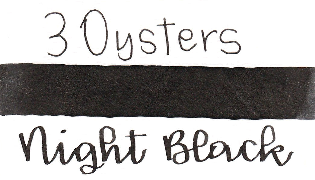 3 Oysters Ink - Hunters - Night Black