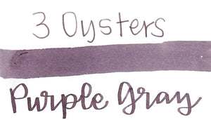 3 Oysters Ink - Delicious Purple Gray