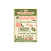 TRAVELER'S COMPANY Plastic Sheet Passport Size 2026