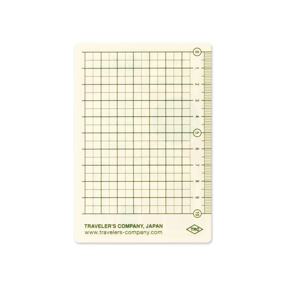 TRAVELER'S COMPANY Plastic Sheet Passport Size 2027