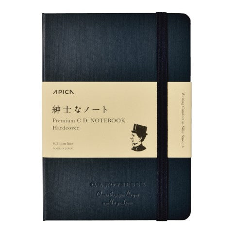 APICA Premium CD Hard Cover Notebook - A6 Lined
