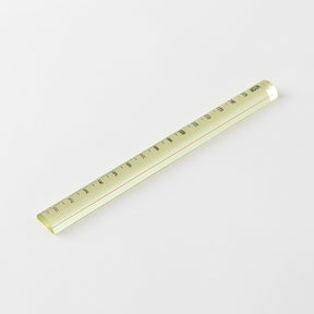 Midori Lens Ruler - Yellow