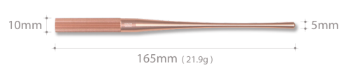Colorverse - Shuttle Nib Holder Long - Rose Gold