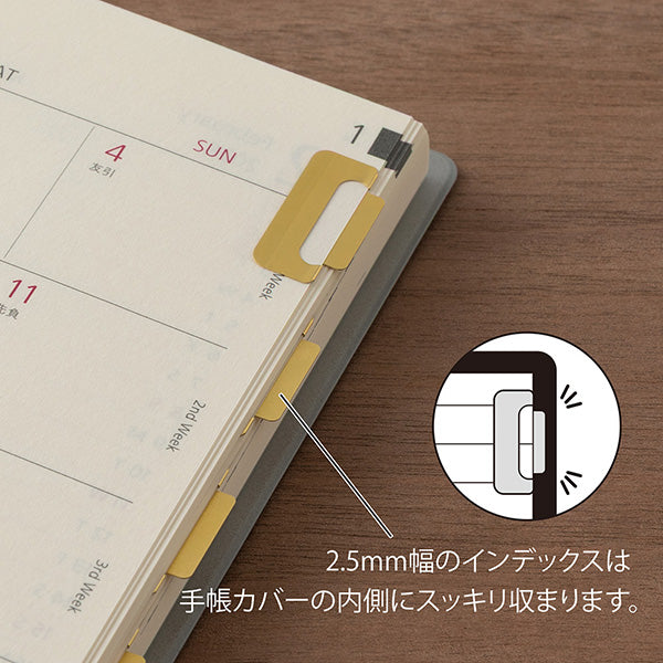 Chiratt Index Page Clip Brass Medium