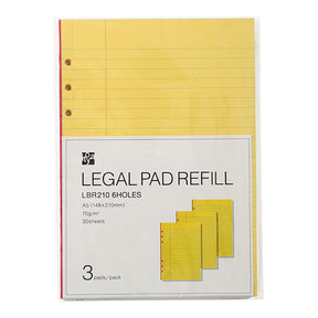 Itoya Refills A5 - Legal Pad