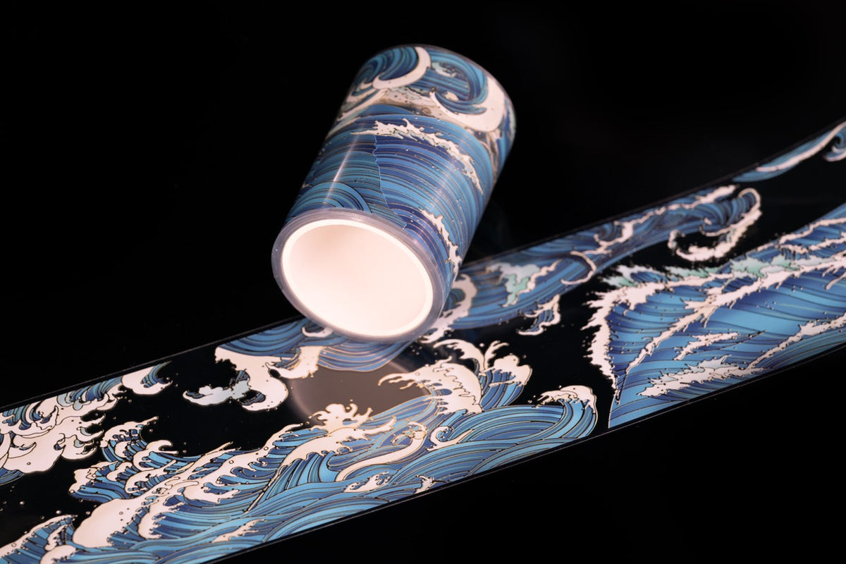 CoraCreaCreations - Waves Foil Transparent Tape