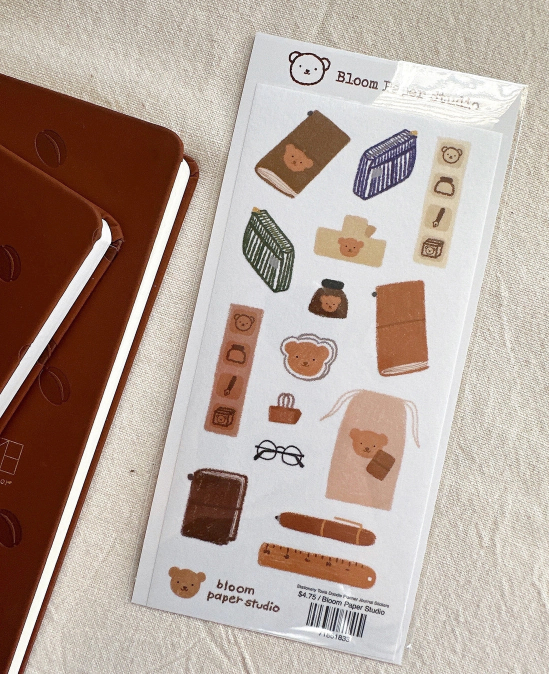 Bloom Paper Studio - Sticker - Stationery Tools Doodle