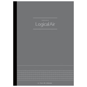 Nakabayashi Logical Air A4 Notebook- 7mm Ruled