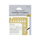 Midori Calendar Template Monthly Block - Medium