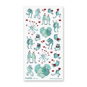 STICKII Sticker Sheet - Toadally in Love