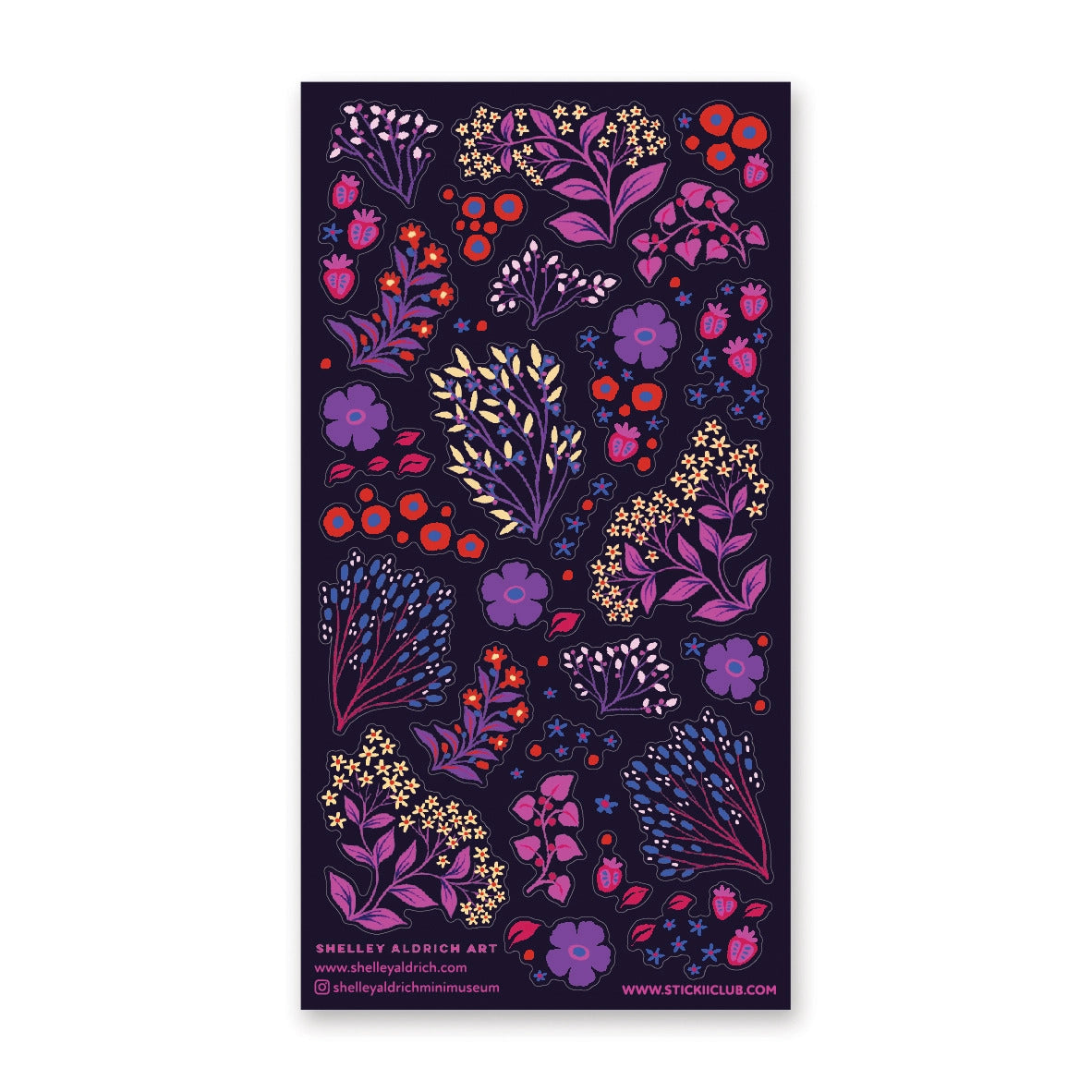 STICKII Sticker Sheet - Wildflower Wonder