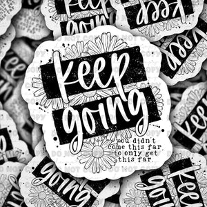 It's Transfer Time - Die Cut Sticker - Keep Going