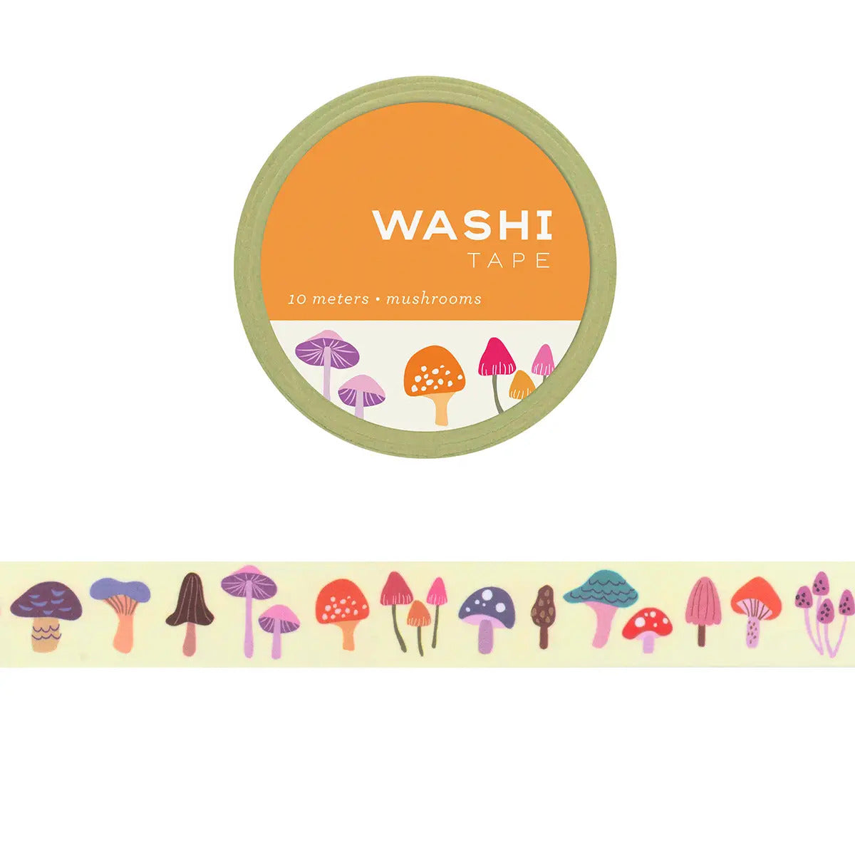 Girl of ALL WORK - Washi tape - 15mm - Mushrooms