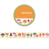 Girl of ALL WORK - Washi tape - 15mm - Mushrooms