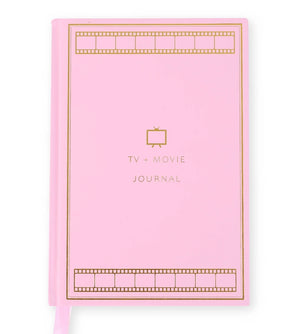 Linda Tong Planners - Tv + Movie Journal Pink
