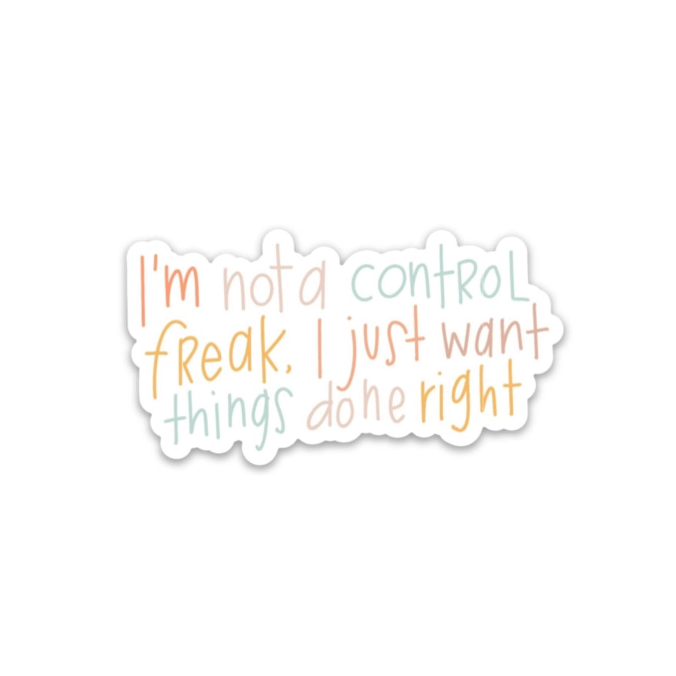 Control Freak Sticker Swaygirls - Vinyl Sticker - Control Freak
