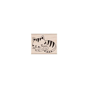 Hero Arts Wooden Stamp - Sleeping Kitty