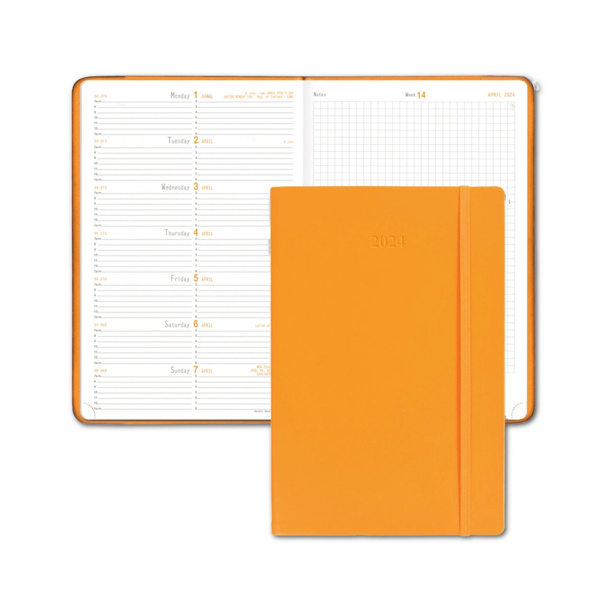 Rhodia 2025 WebPlanner Weekly Notebook 6 x 9"