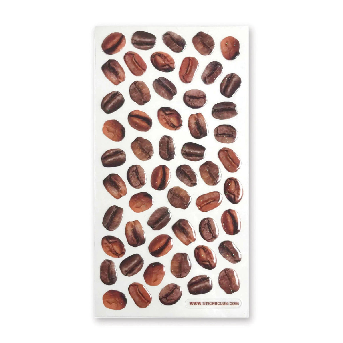 STICKII Sticker Sheet -  Epoxy Coffee Beans