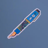 Thousand Skies - Rabbit Fountain Pen Vinyl Sticker