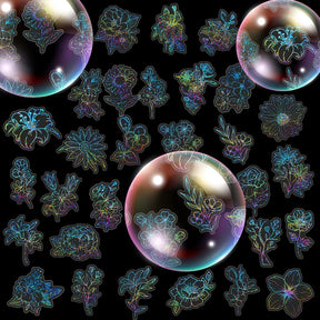 Oria & Co. - Stickers - Holigraphic Floral