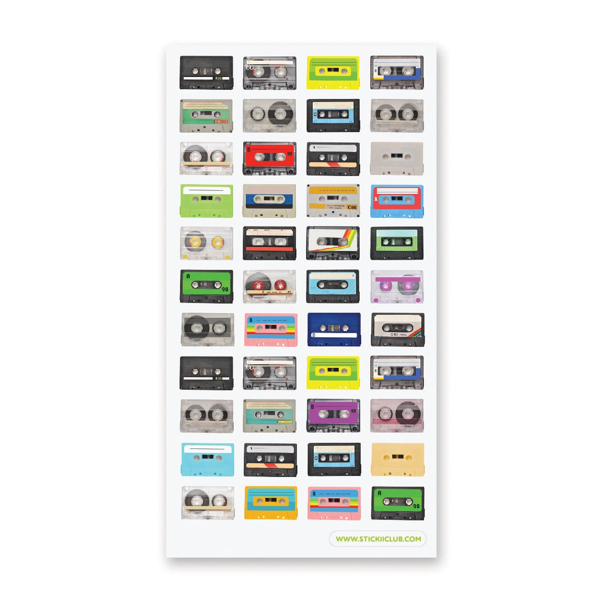 STICKII Sticker Sheet - Made You A Mixtape