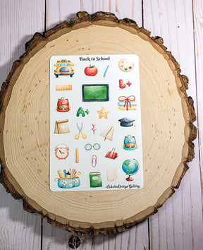 Sakura Design Gallery - Vinyl Stickers - Back To School