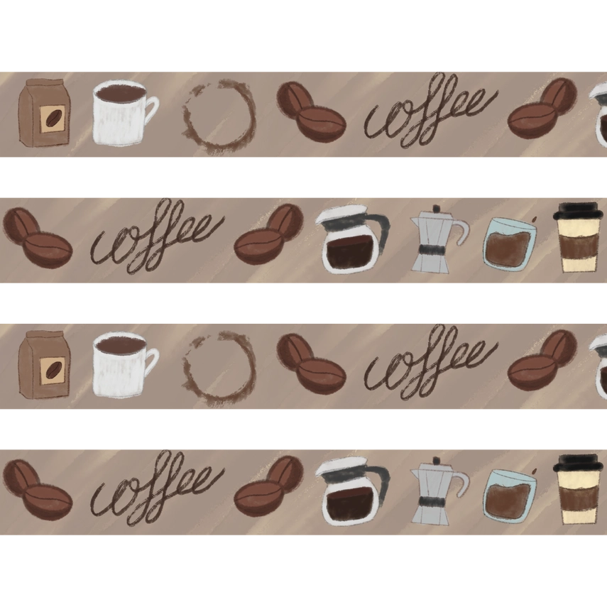 StickersByZach - Washi Tape - Coffee Lovers