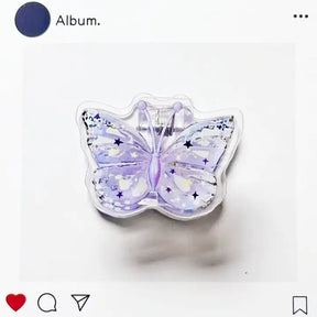Oria & Co - Planner Clip - Acrylic Butterfly