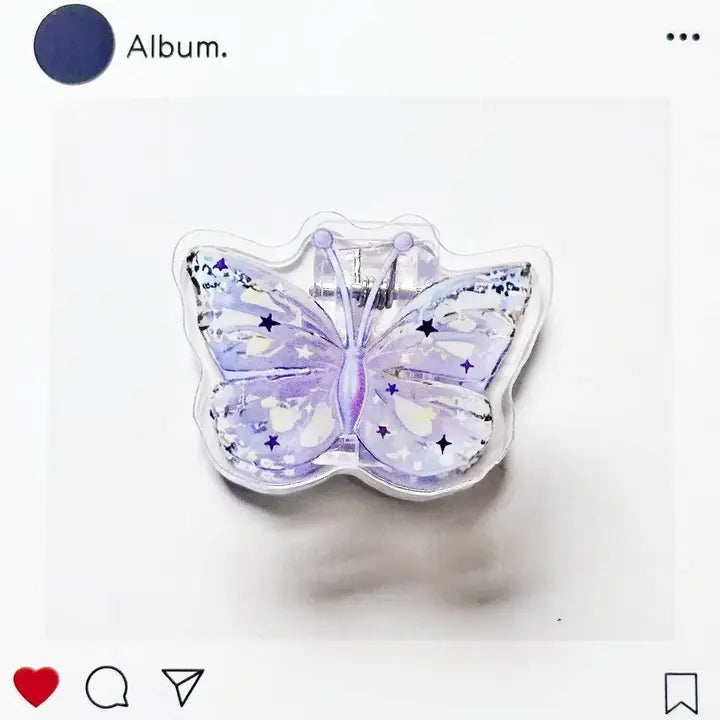 Oria & Co - Planner Clip - Acrylic Butterfly