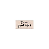 Hero Arts Wooden Stamp - I Am Grateful