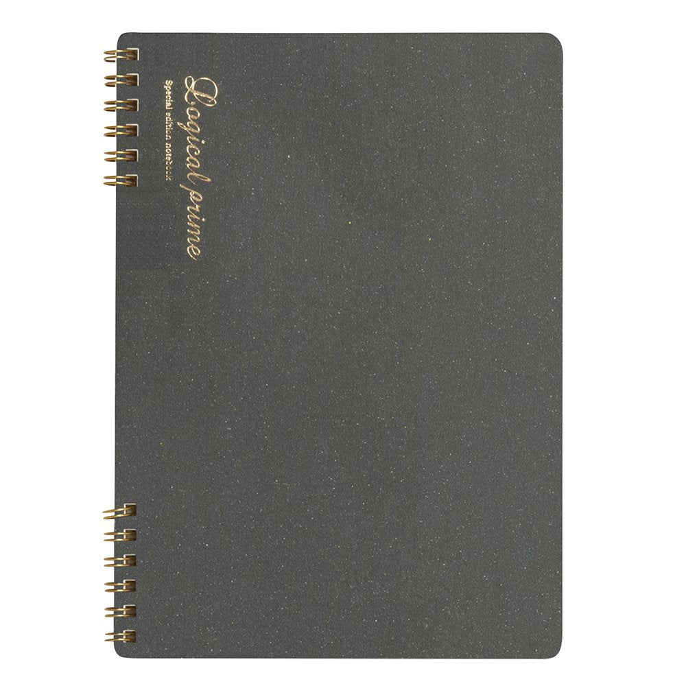 Nakabayashi Logical Prime W-Ring Binding A6 Notebook - Grid